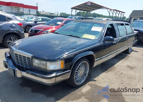 1996 Cadillac Fleetwood Brougham from USA, damaged, VIN 1G6DW52P7TR709874